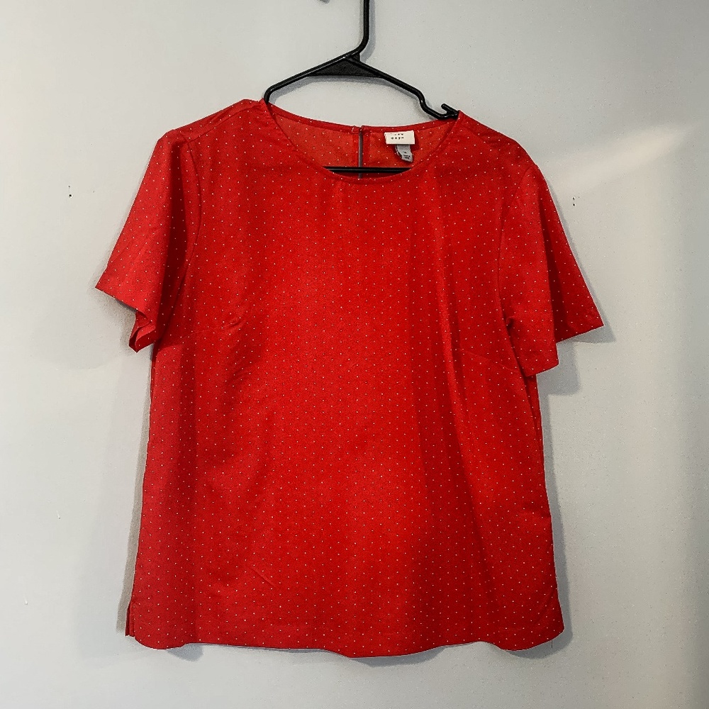 A New Day Red Blouse